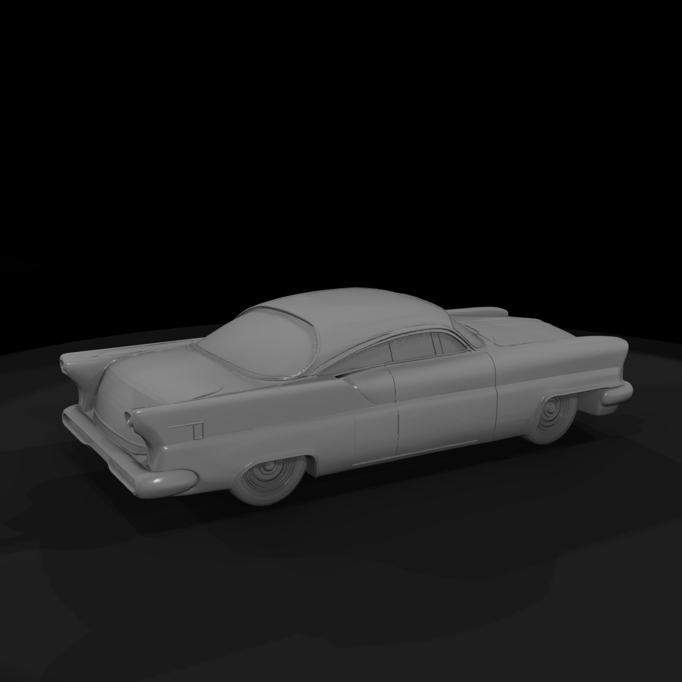 1950s Retro Classic Coupe — Car