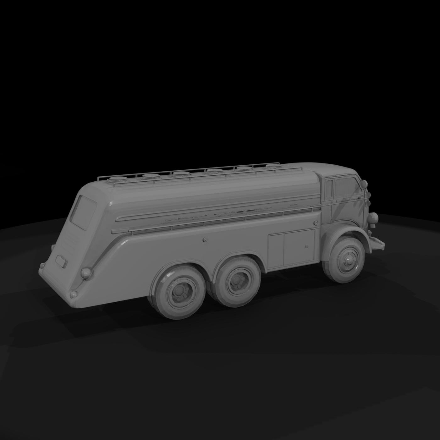Vintage Fuel Tanker Truck ( Compatible)