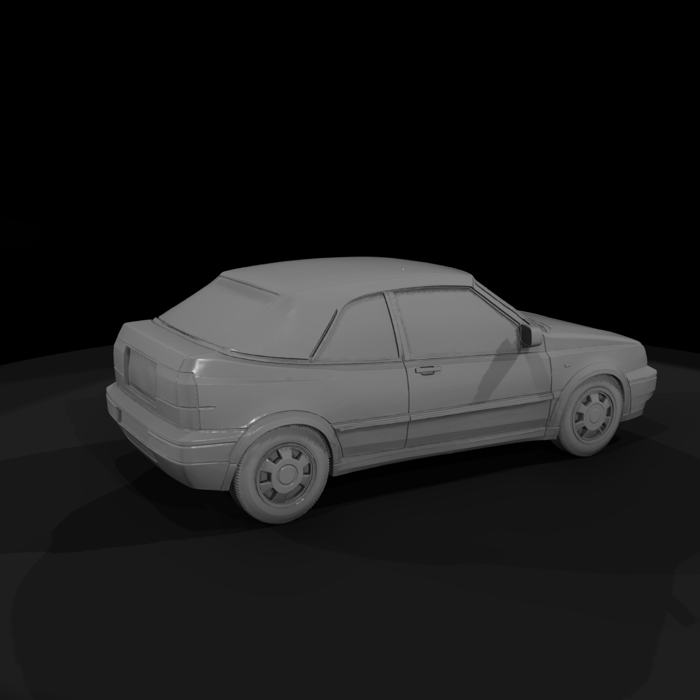 Volkswagen Golf Mk3 Hatchback & Rail
