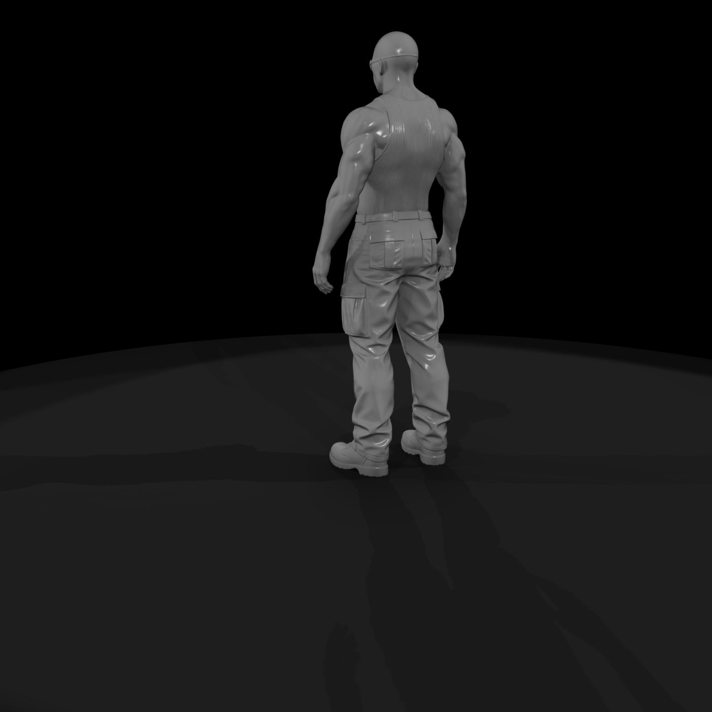 tall-male-truck-driver-3d-printable-miniature-349751