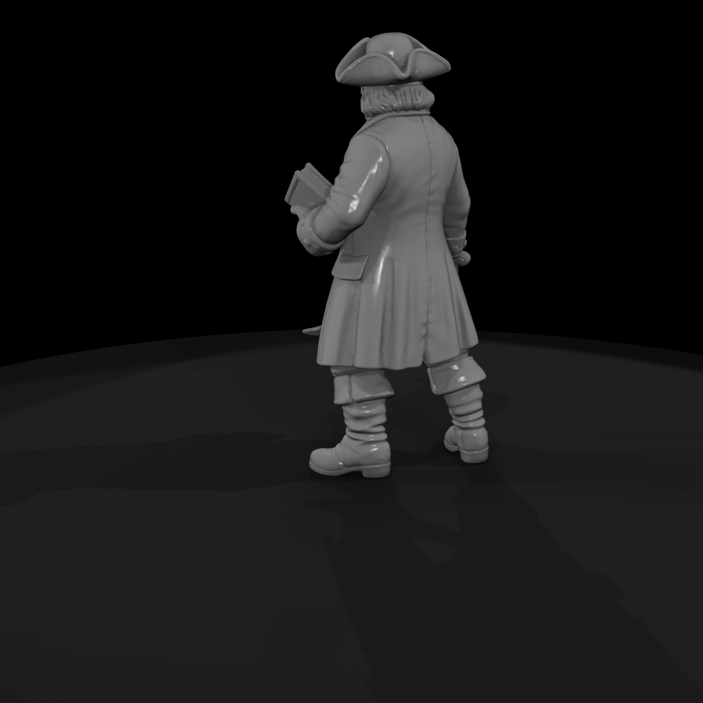Hist 0237 Pirate Quartermaster Miniature Figure