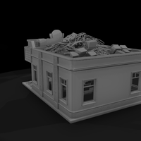 Ruined Art Deco Cinema Facade — thumbnail 6