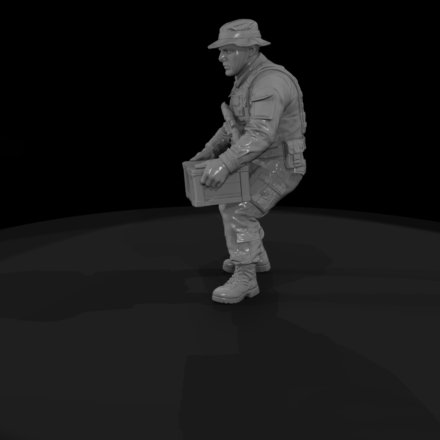 Mod Army 099 Modern U S Army Grenadier Figure