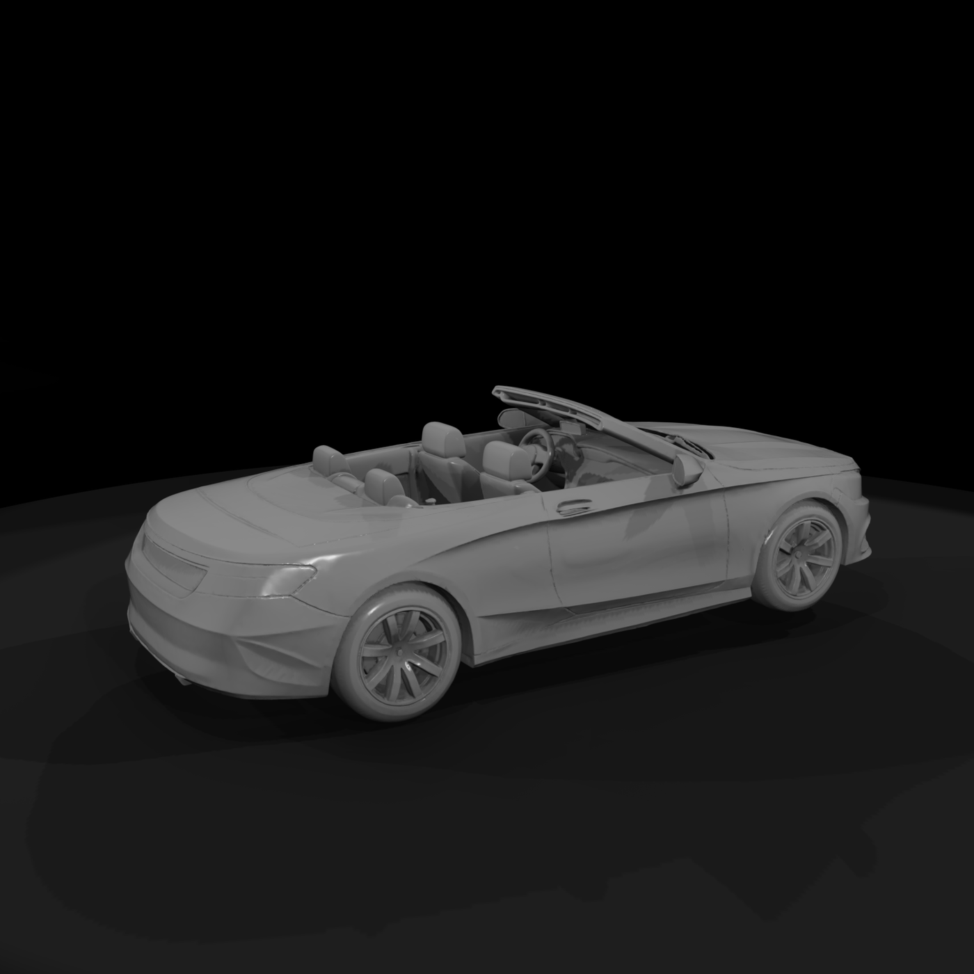 Mercedes-style Cabriolet Convertible