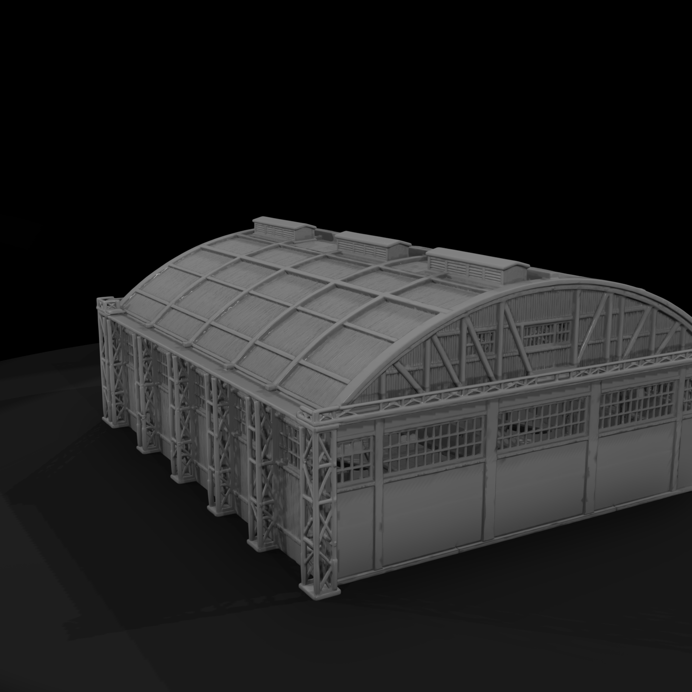 Mil 091 Ww2 Pacific Seaplane Hangar