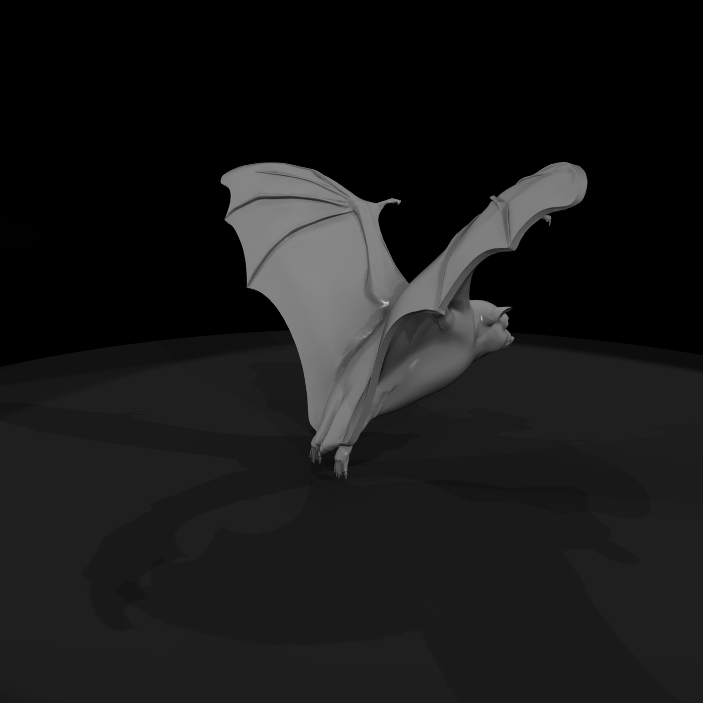 Flying Fox (Fruit Bat) — Realistic