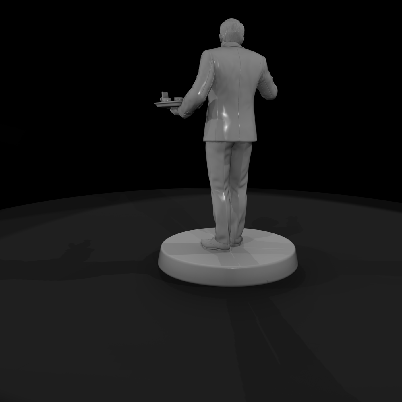 Casino Host in Velvet Dinner Jacket