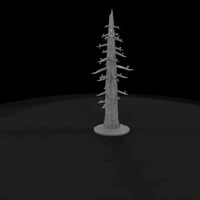 stylized-dead-pine-tree-3d-printable-miniature-586195 — thumbnail 6