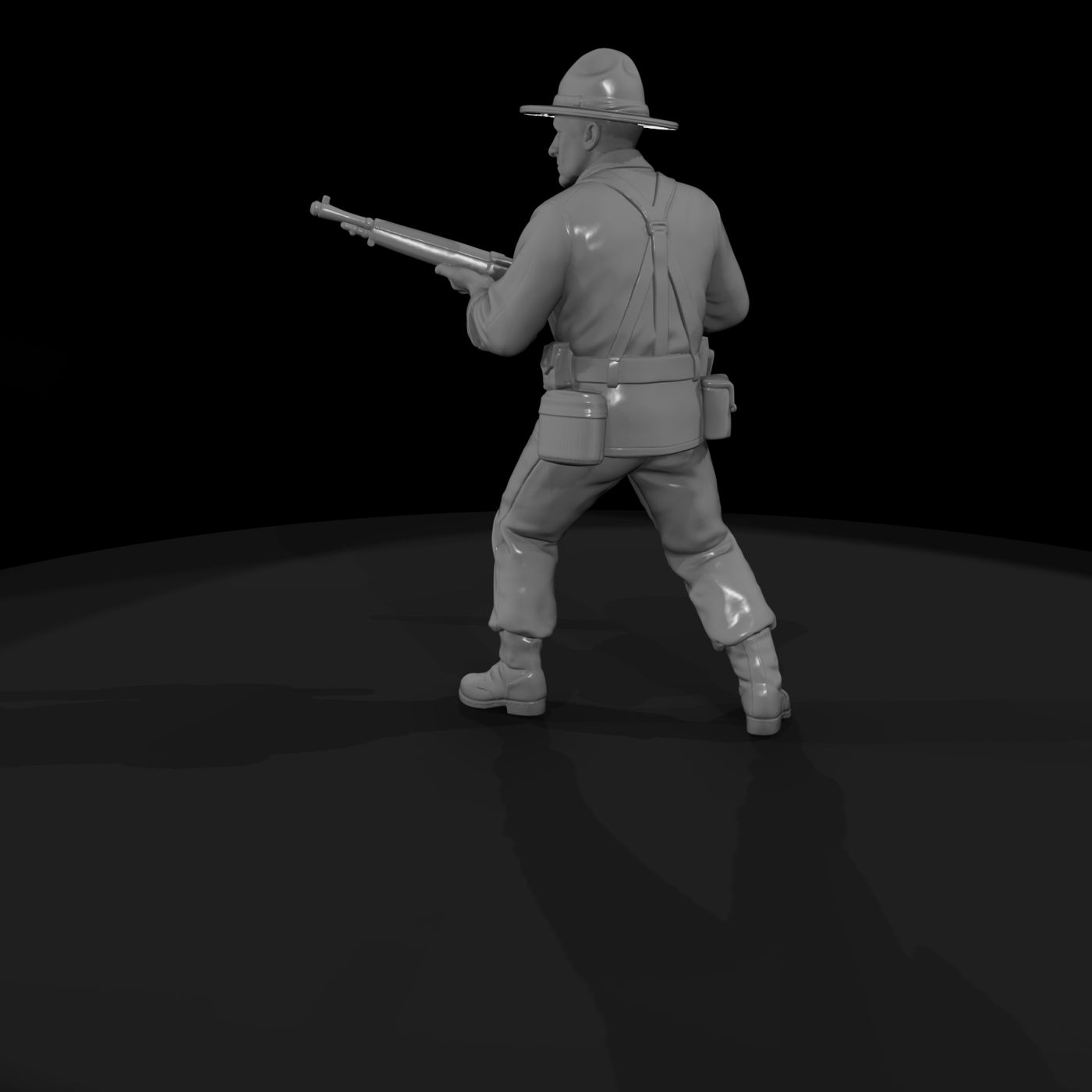 Ww2 Usmc 033 Wwii U S Marine Corps Scout Figure