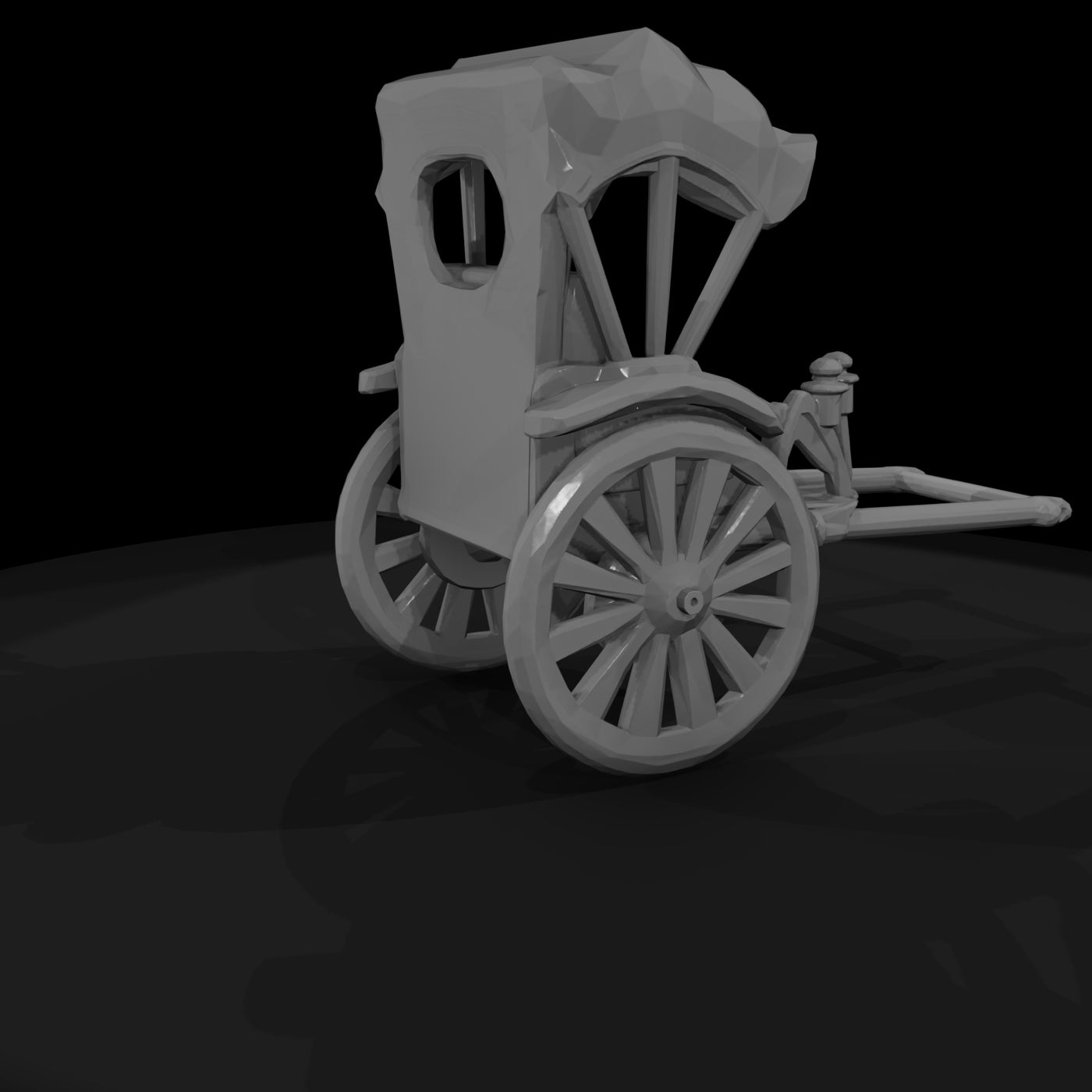 low-poly-traditional-rickshaw-for-dioramas-435908