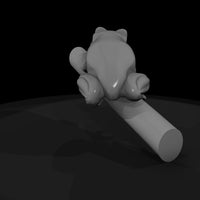 stylized_sculpted_tree_frog_3d_model_m6wpkox2 — thumbnail 5