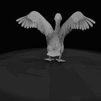 stylized-pelican-figurine-3d-model — thumbnail 5