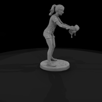 Young Woman with a Waffle Cone — thumbnail 6