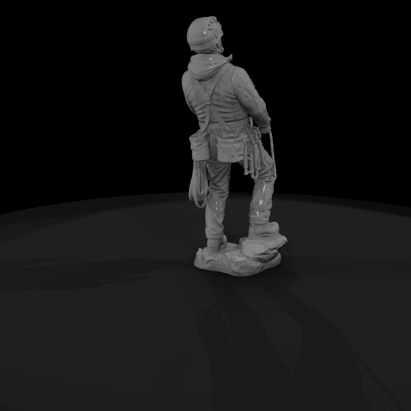 Poparc 0037 Mountain Rescue Climber