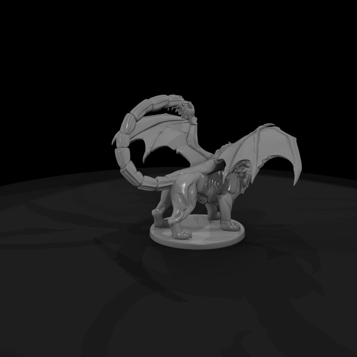 unpainted-resin-manticore-3d-tabletop-miniature-km