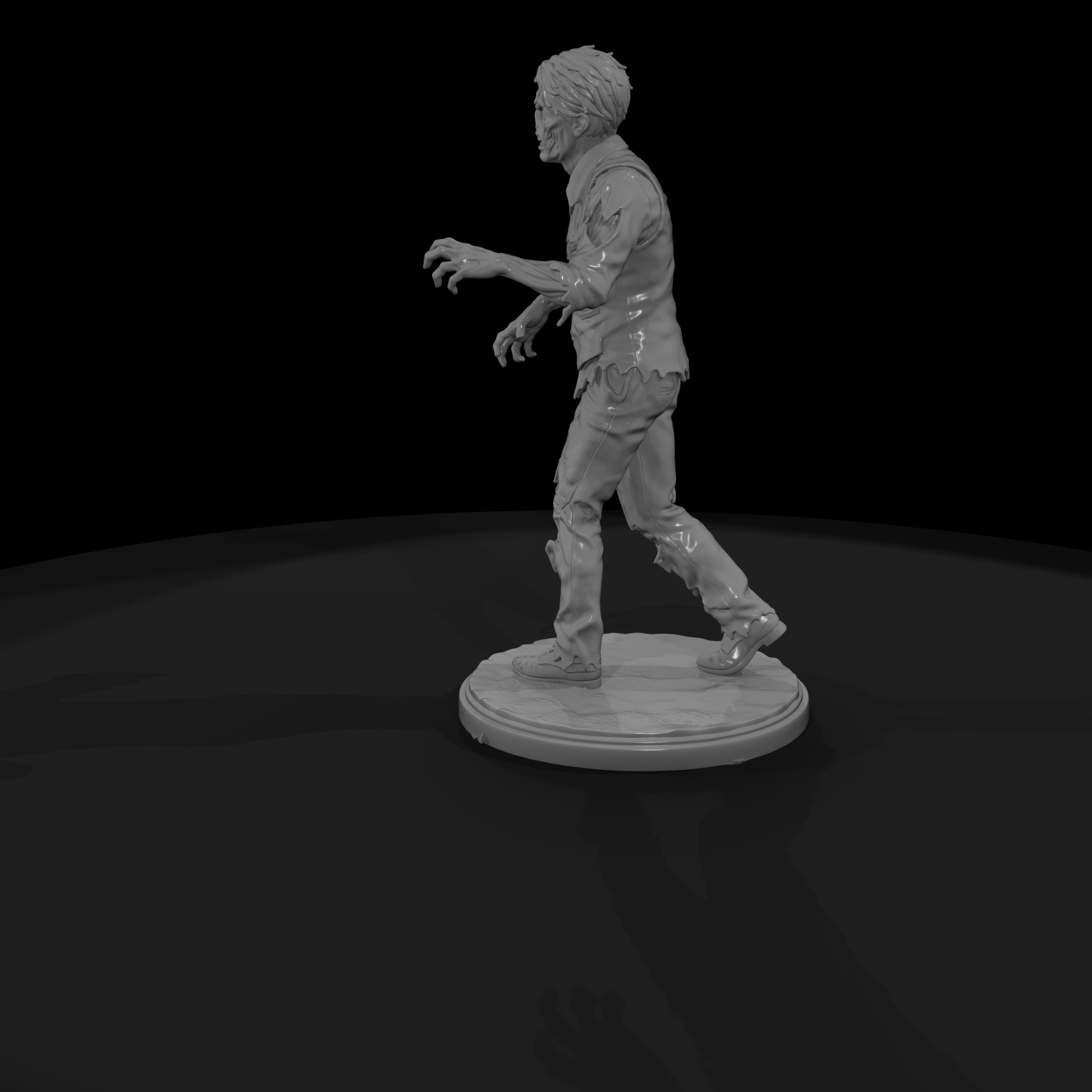Zombie Restaurant Waiter