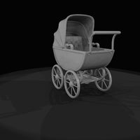 antique-doll-pram-perambulator-doll-carriage — thumbnail 5