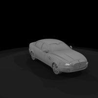 luxury-4-door-sports-sedan-3d-printable-diorama-model-778507 — thumbnail 6