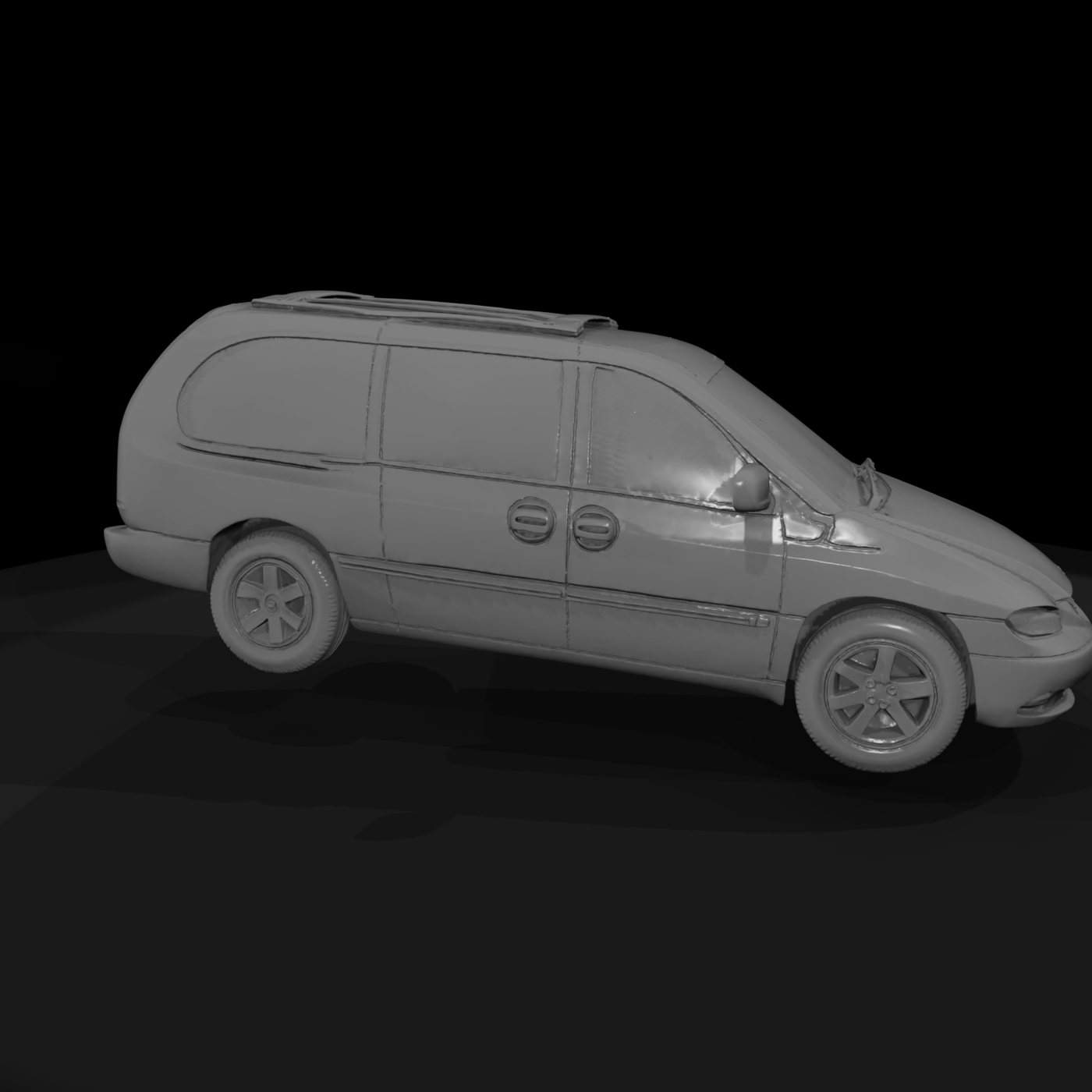 1990s Dodge Grand Caravan Minivan