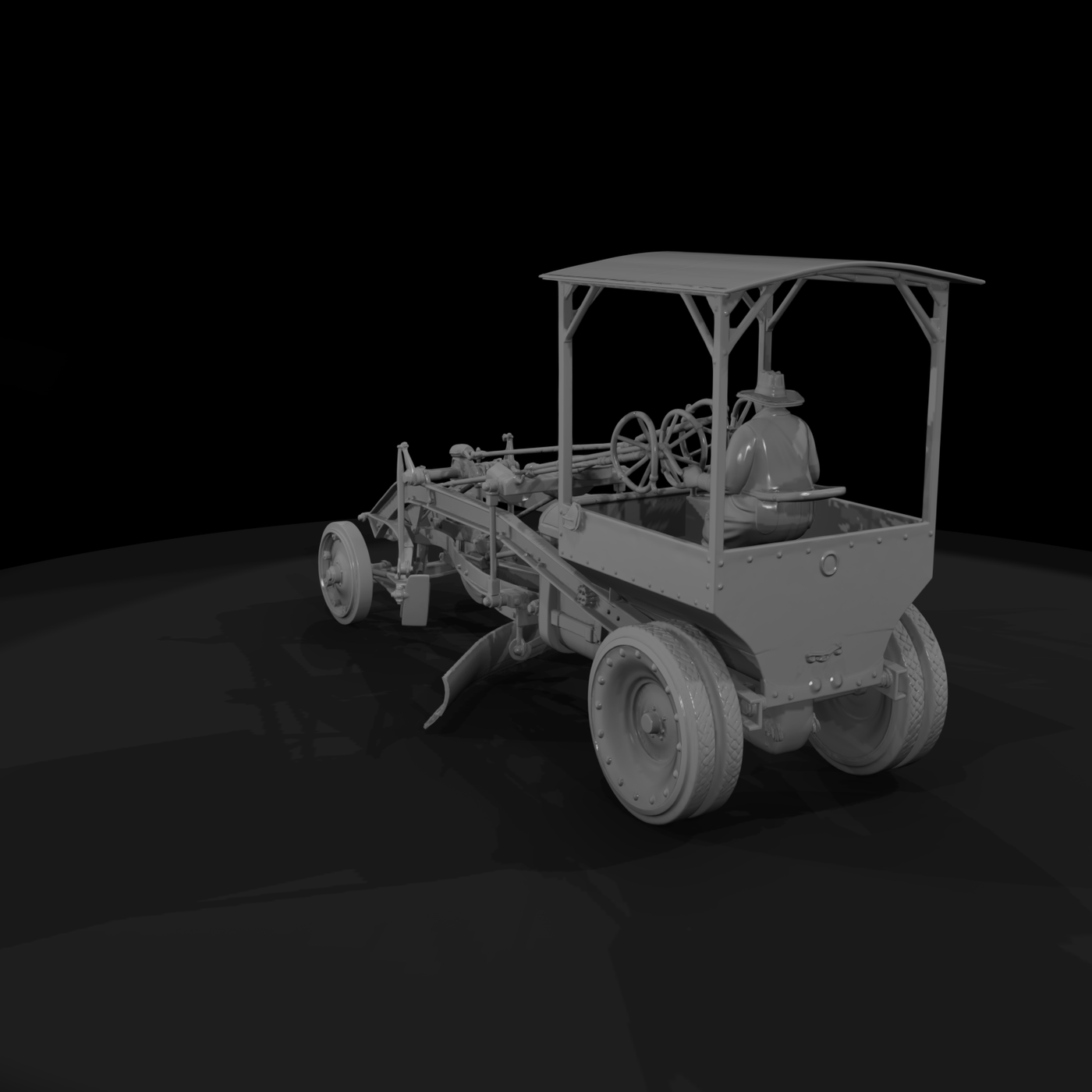 Vintage Motor Road Grader