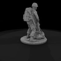 Vietnam Paratrooper Gathering Parachute — thumbnail 6