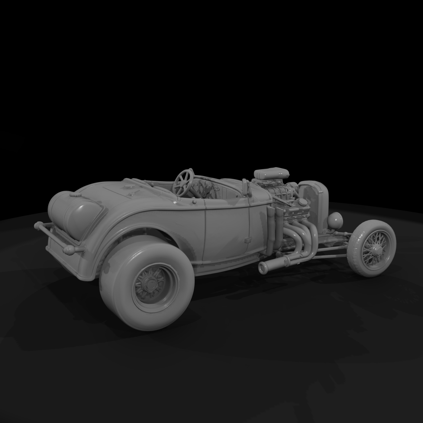 Car 009 Hot Rod Deuce Devil
