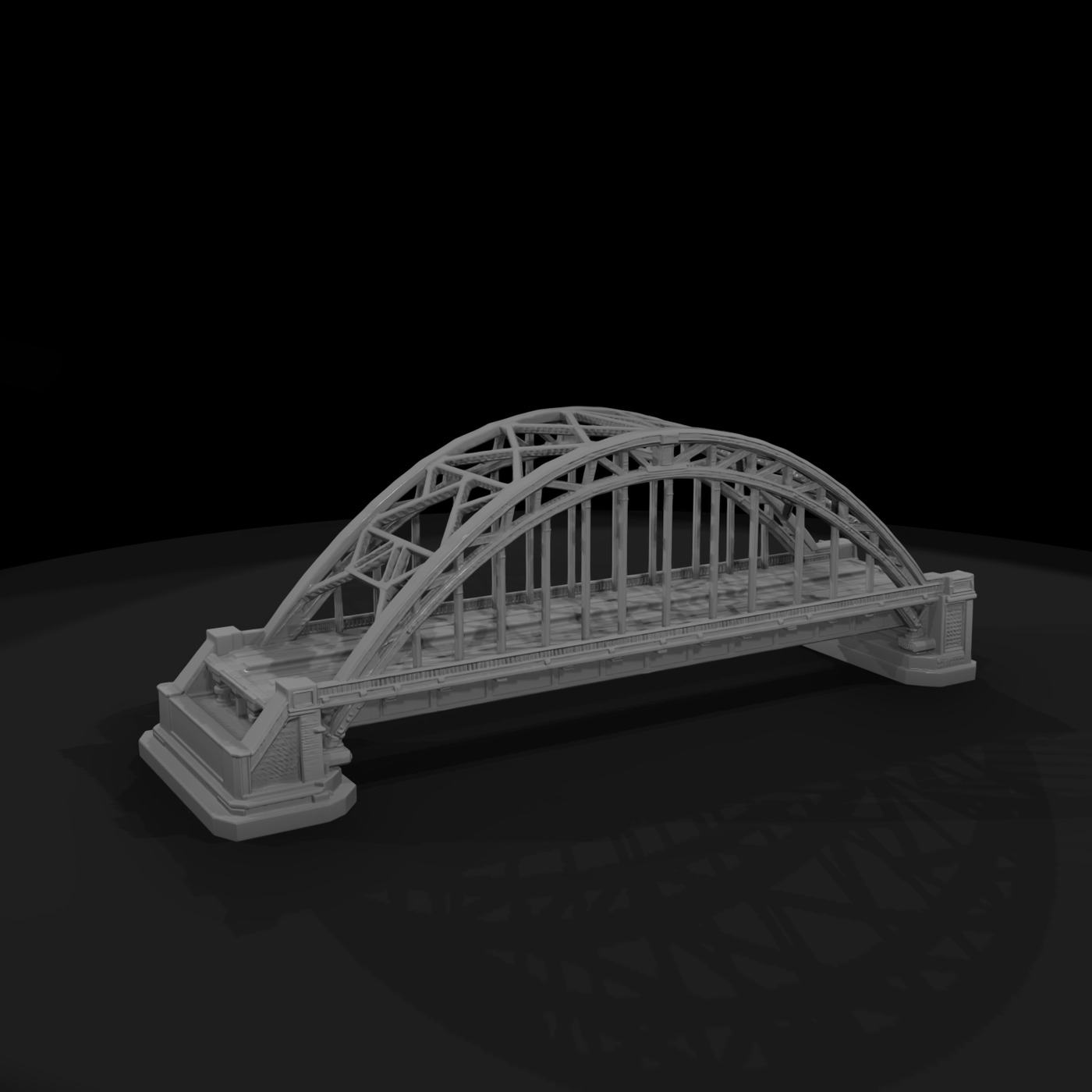 Rrs 011 Bridge Steel Through Arch Bridge