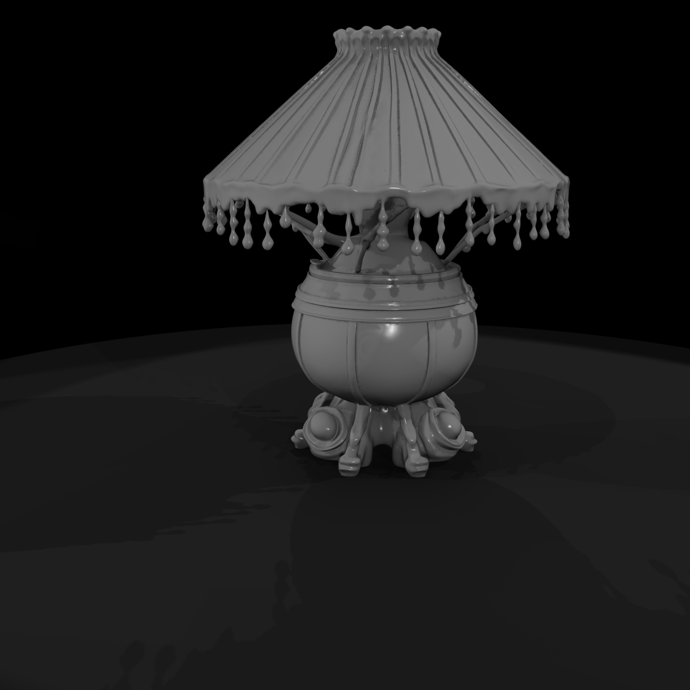 Stylized Fantasy Table Lamp — & Dollhouses