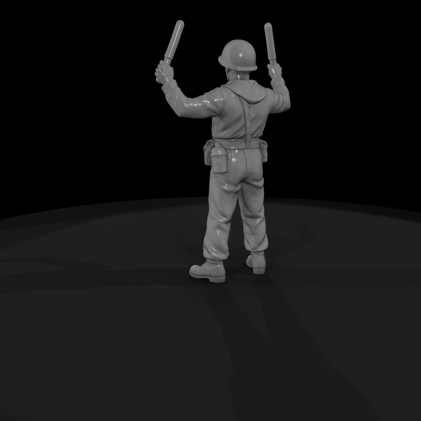 Ww2 Navy 034 Wwii U S Navy Flight Deck Director Fi