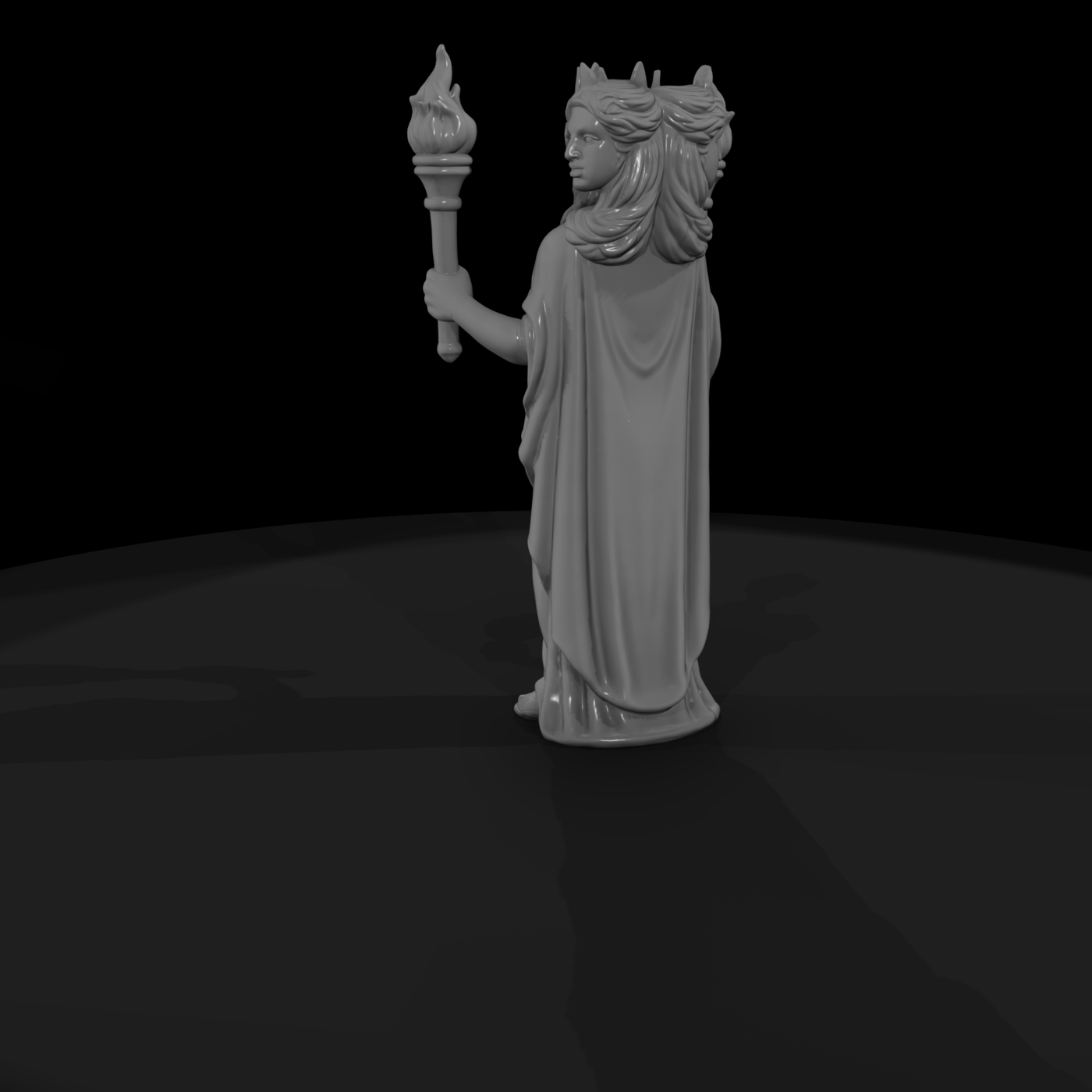 Myth 0296 Mythology Hecate Miniature Figure