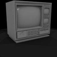 retro_dual_screen_crt_television_3d_model — thumbnail 6