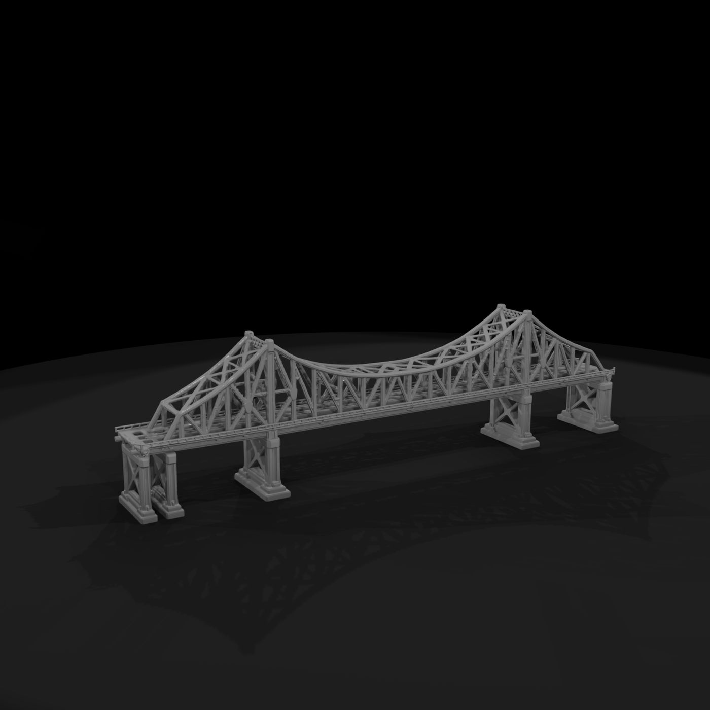 Rrs 007 Bridge Cantilever Truss Bridge