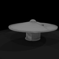 retro_sci_fi_ufo_booth_3d_model — thumbnail 6