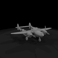 lockheed-p-38d-lightning-3d-printable-miniature-209015 — thumbnail 5
