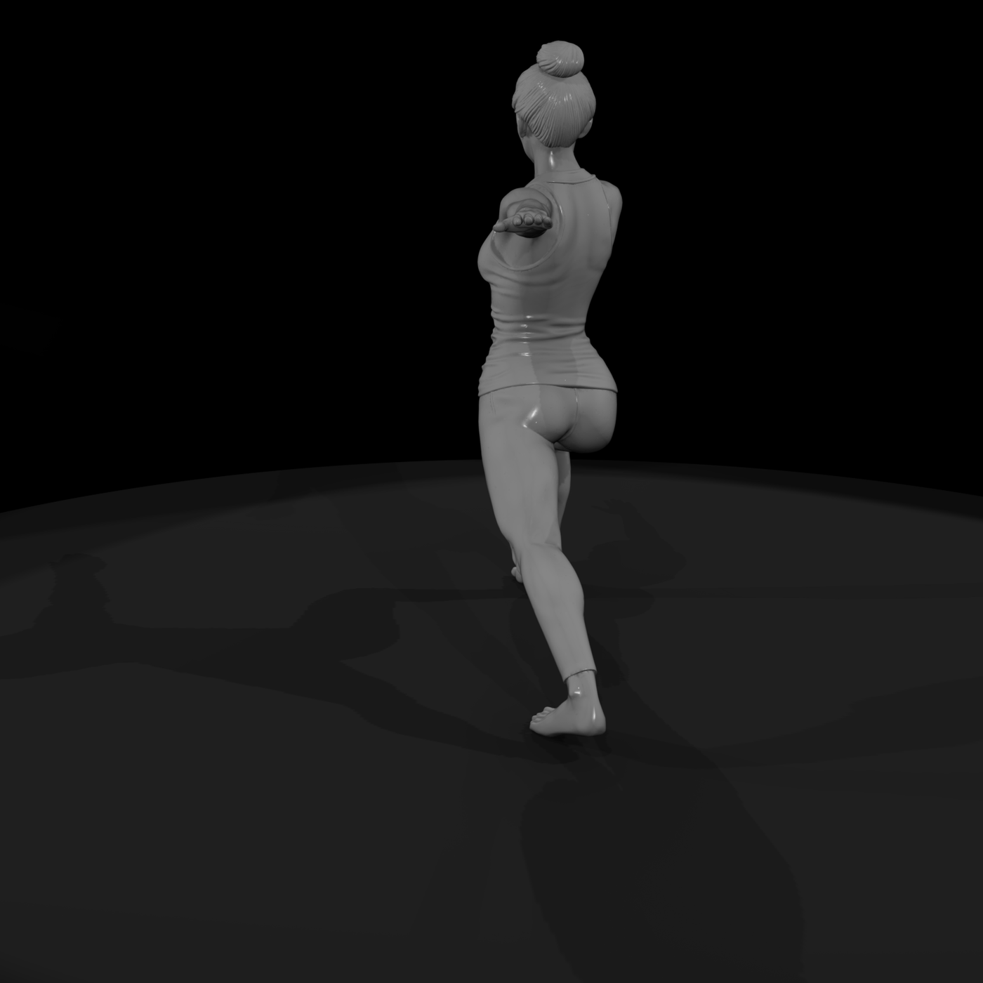 0088 Sports Yoga Warrior