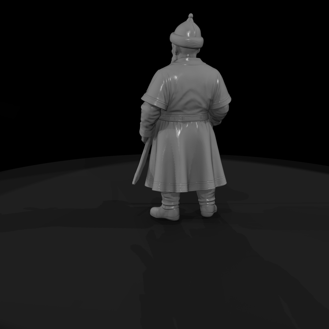 Hist 0084 Historical Timur Miniature Figure