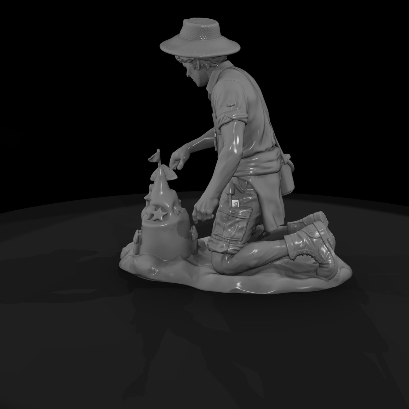 Poparc 0435 Sand Sculptor Performer