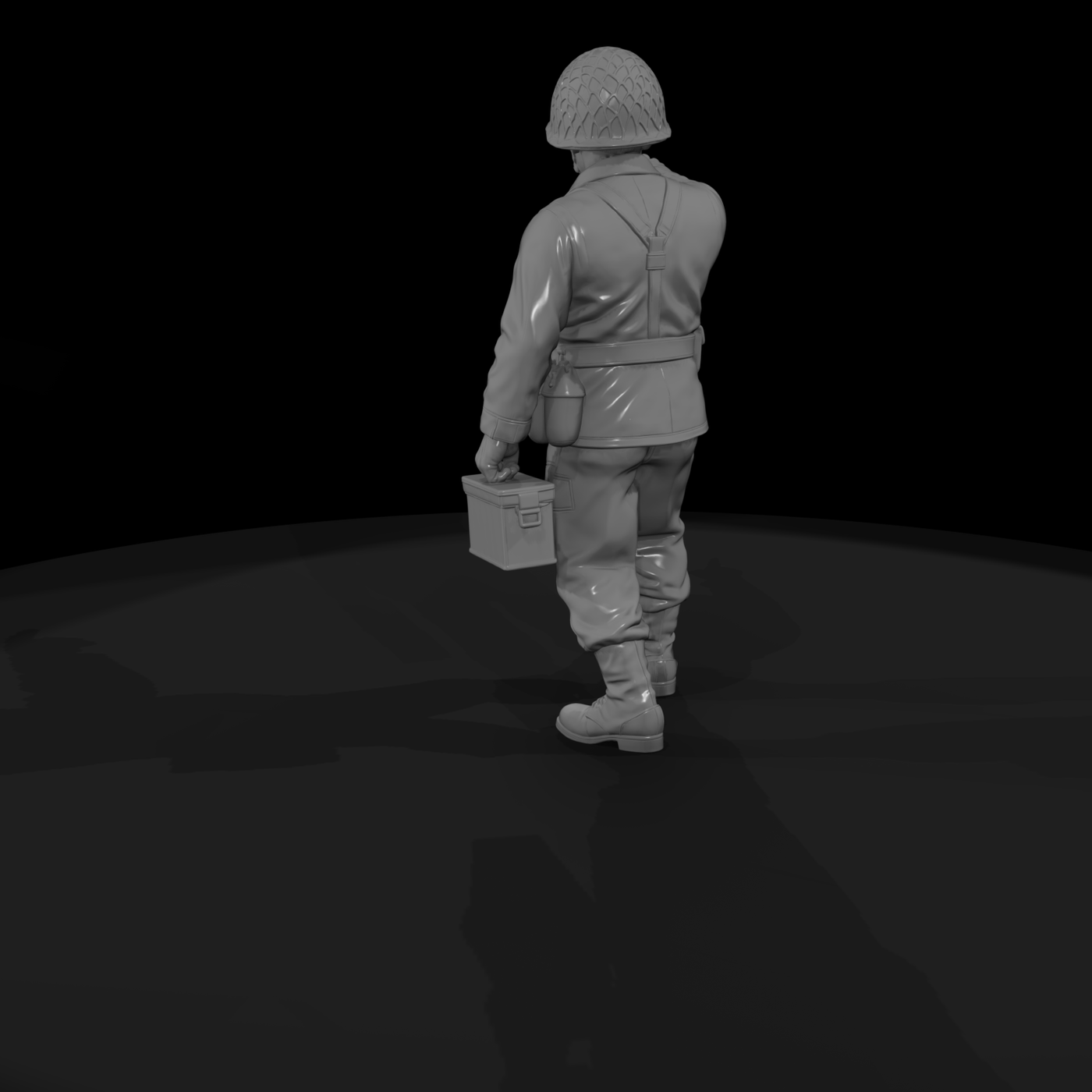 WWII GI Carrying Ammo Can
