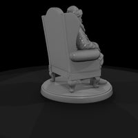xmas-03-santa-in-chair-3d10a1 — thumbnail 5