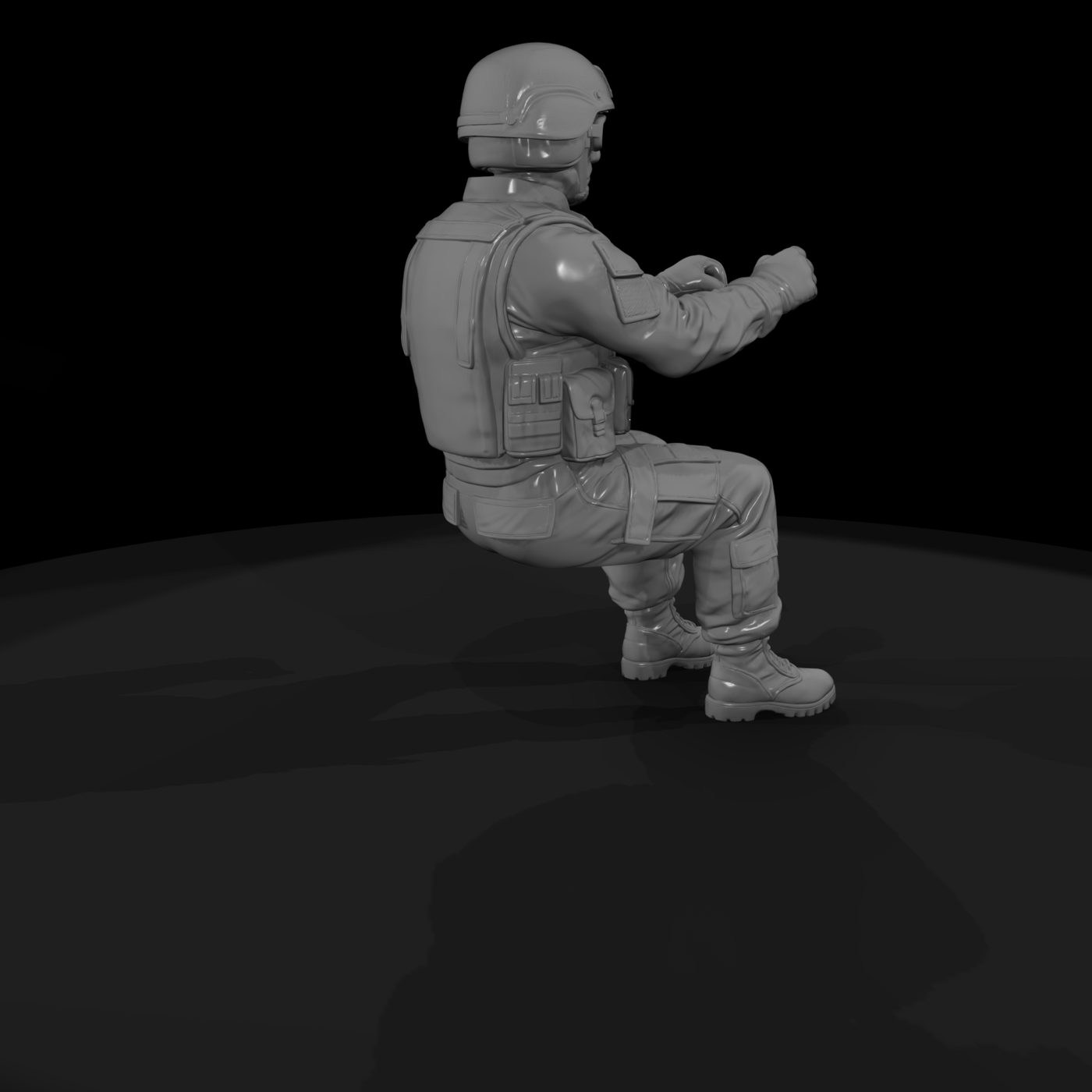 Mod Army 073 Modern U S Army Truck Driver Figure