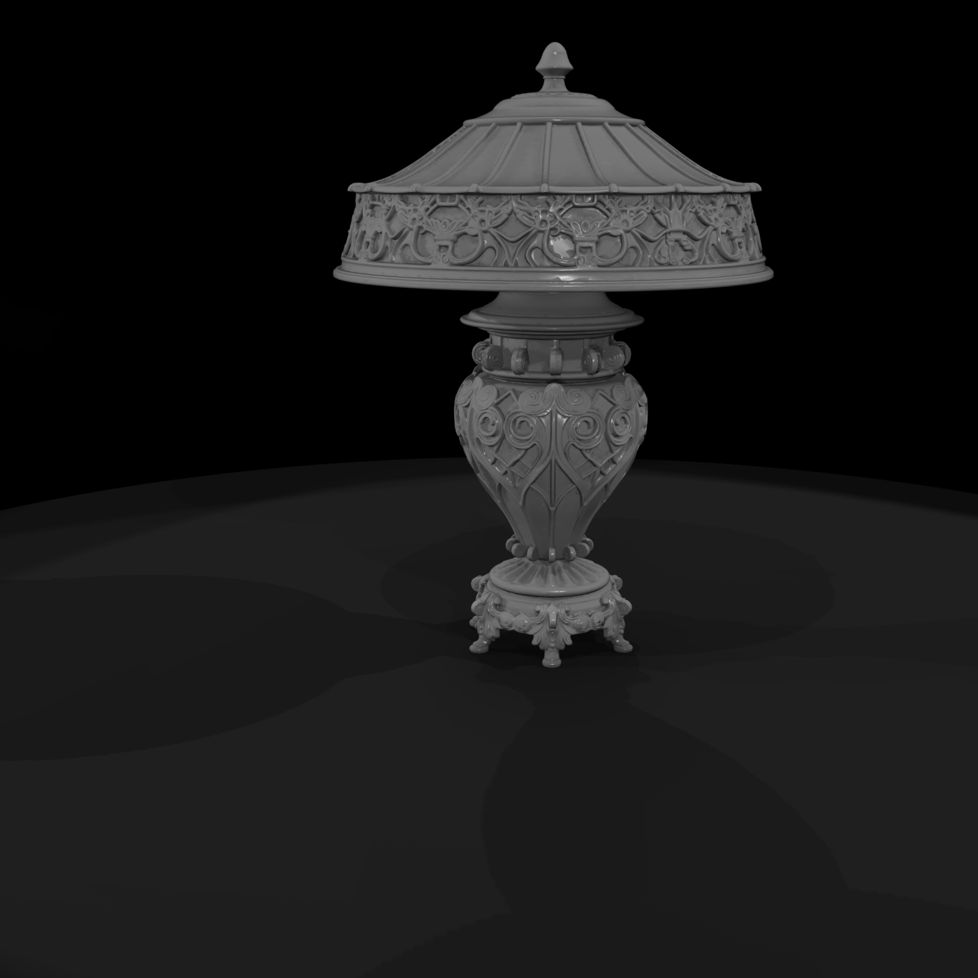 Victorian Ornate Table Lamp