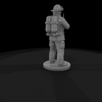 Fire Officer with Handheld Radio — thumbnail 6