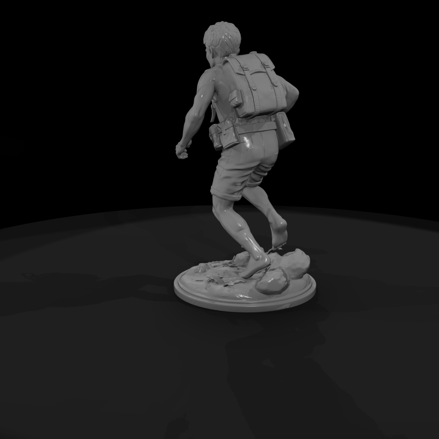 Viet Cong Sapper with Satchel Charge