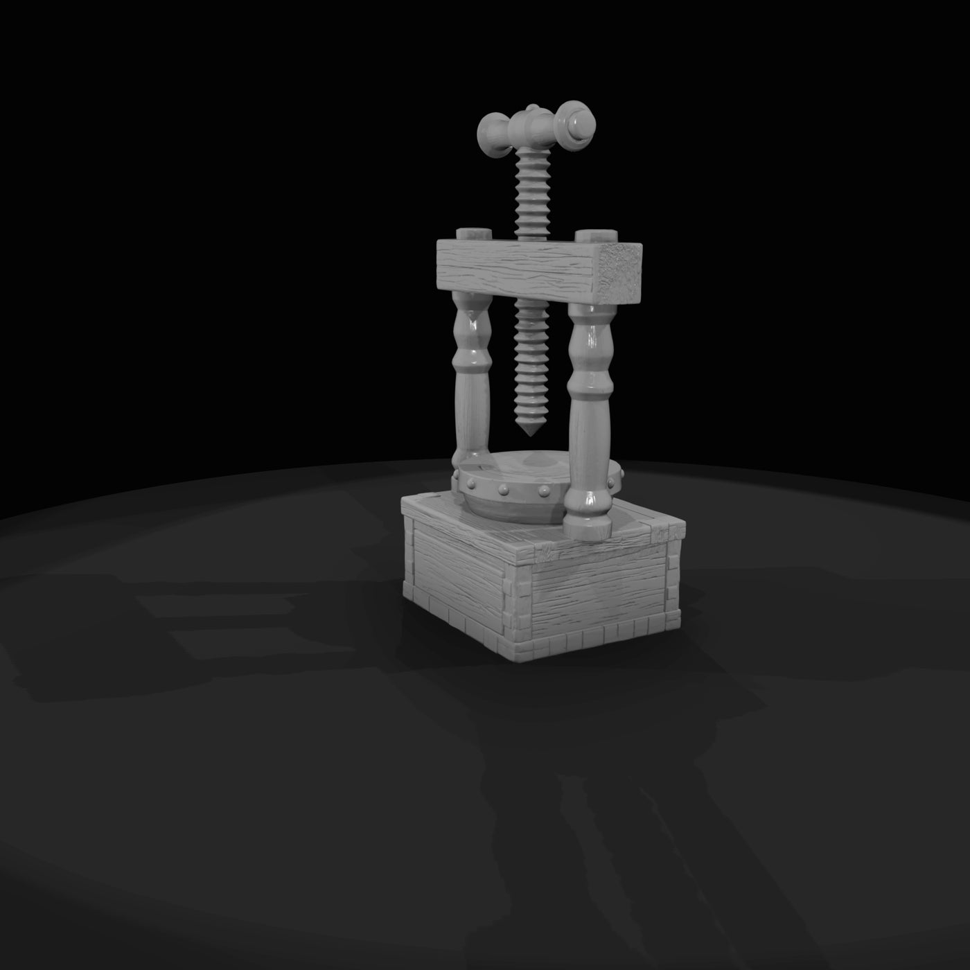 wooden-screw-press