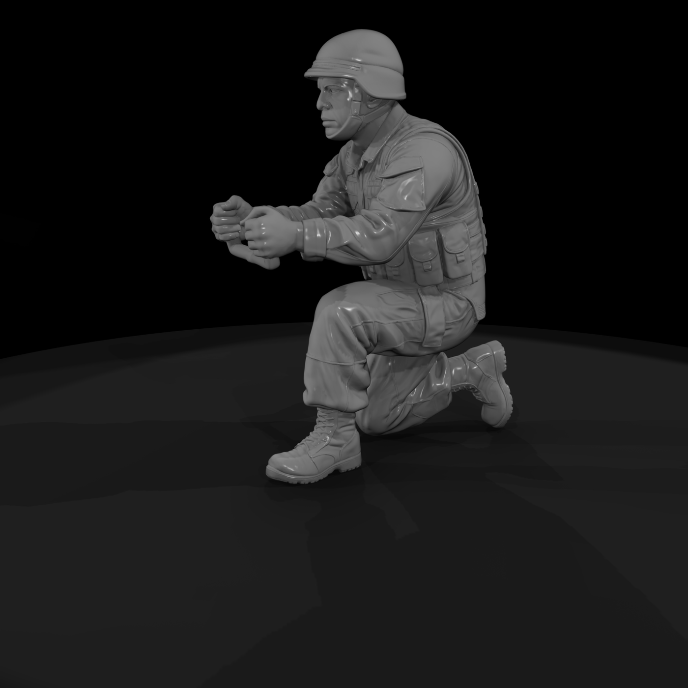 Mod Army 069 Modern U S Army Machine Gun Assistant