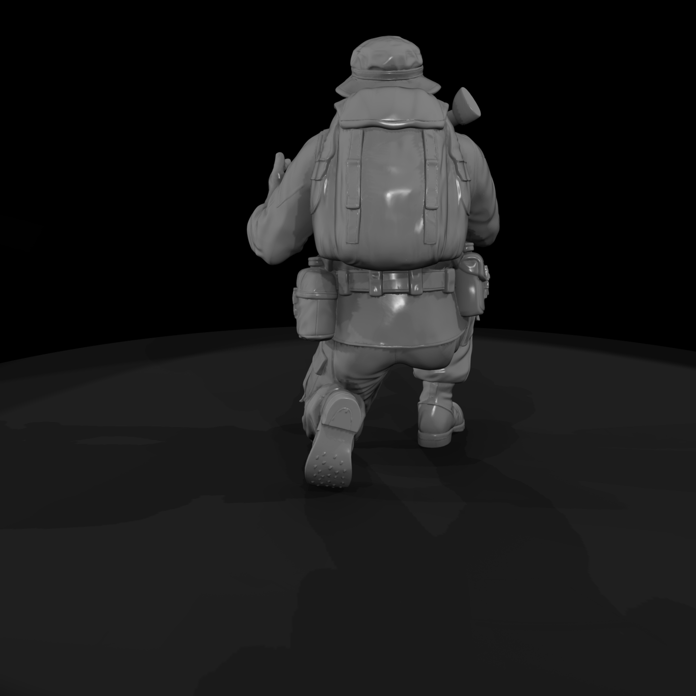 Vn Army 029 Vietnam U S Army Radio Operator Figure