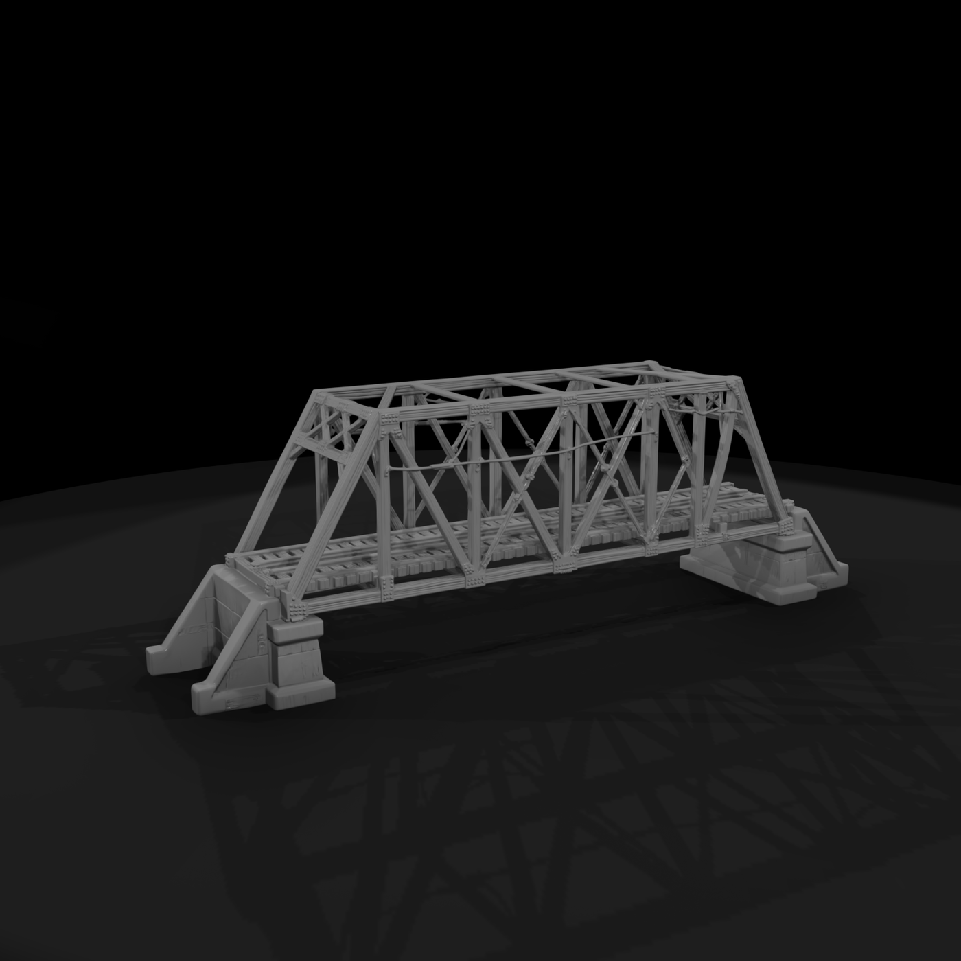 Rrs 006 Bridge Howe Truss Bridge