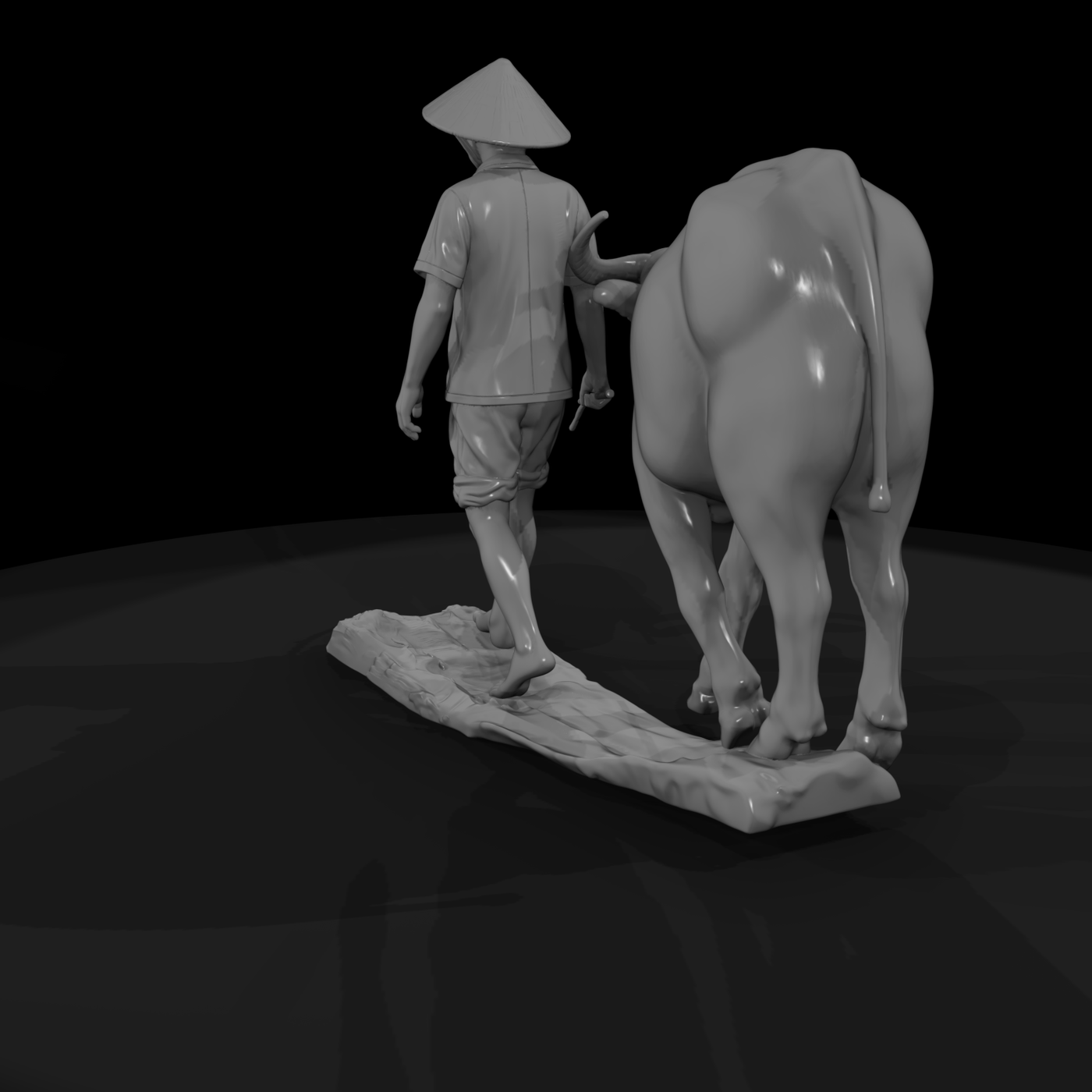 Vnh 083 Civilian Water Buffalo Herder Boy
