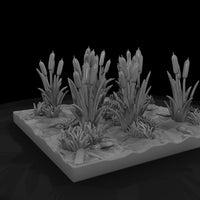 stylized-cattail-marsh-terrain-3d-model-affi0r2q — thumbnail 5