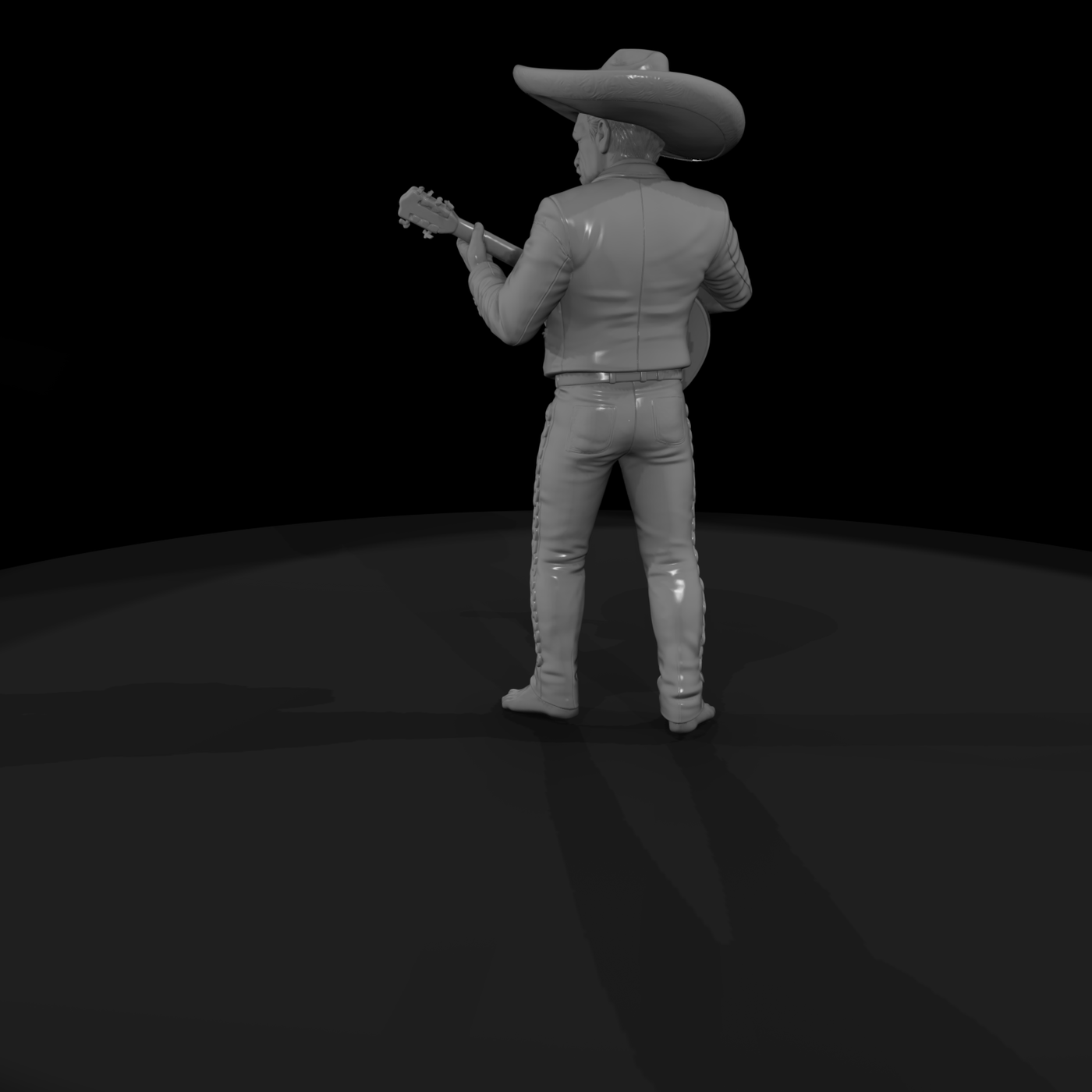 Mariachi Musician with Vihuela